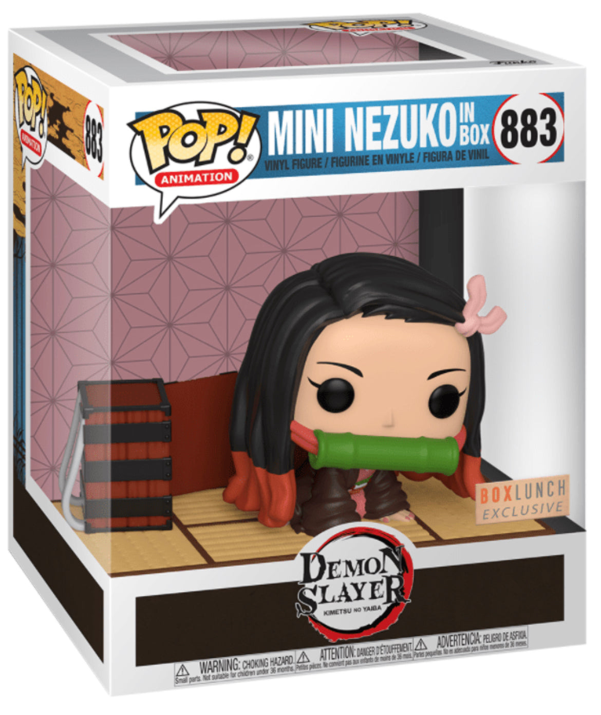 POP! Animation: 883 Demon Slayer, Mini Nezuko In Box Exclusive