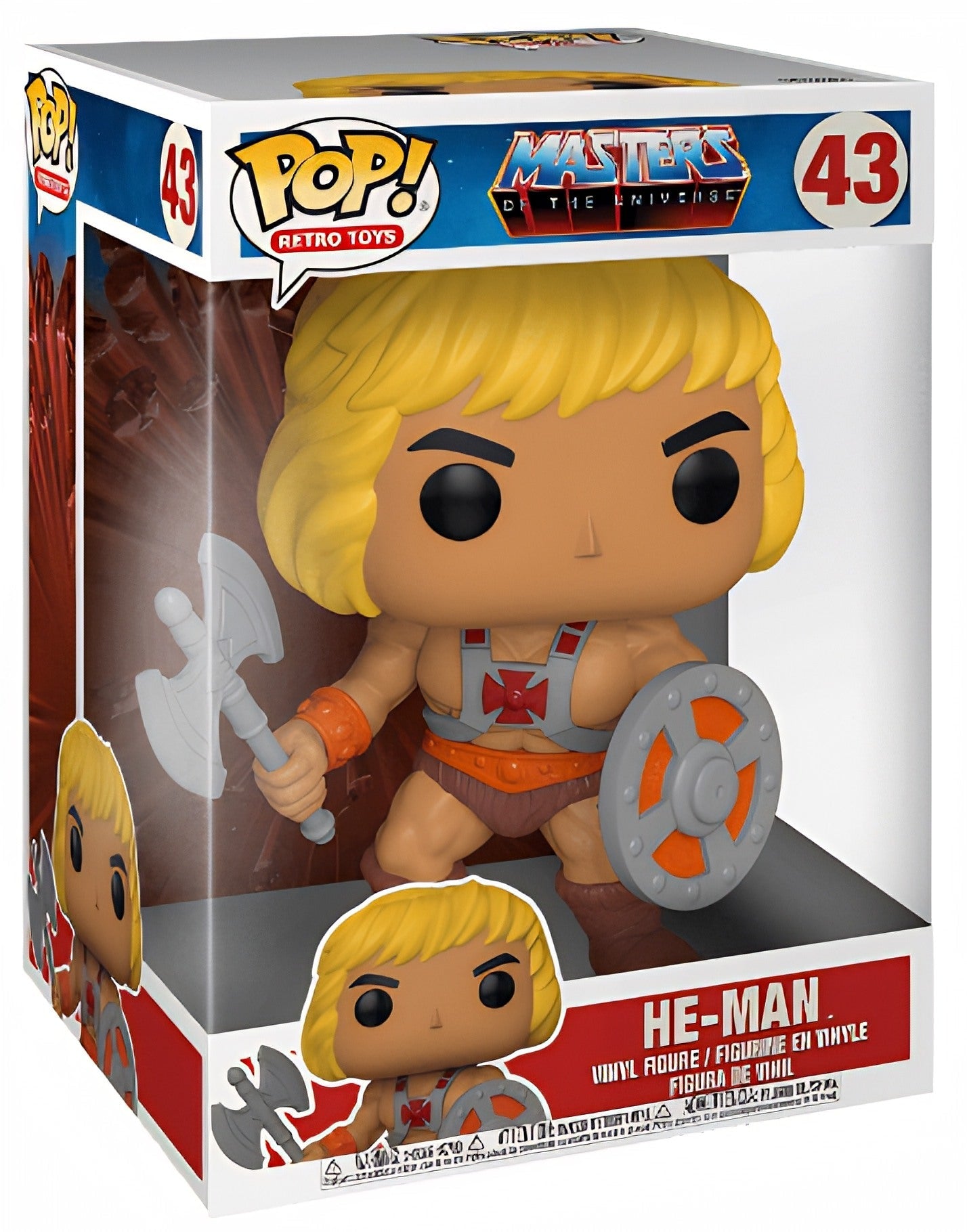 POP! Retro Toys (Jumbo Deluxe): MOTU, He-Man