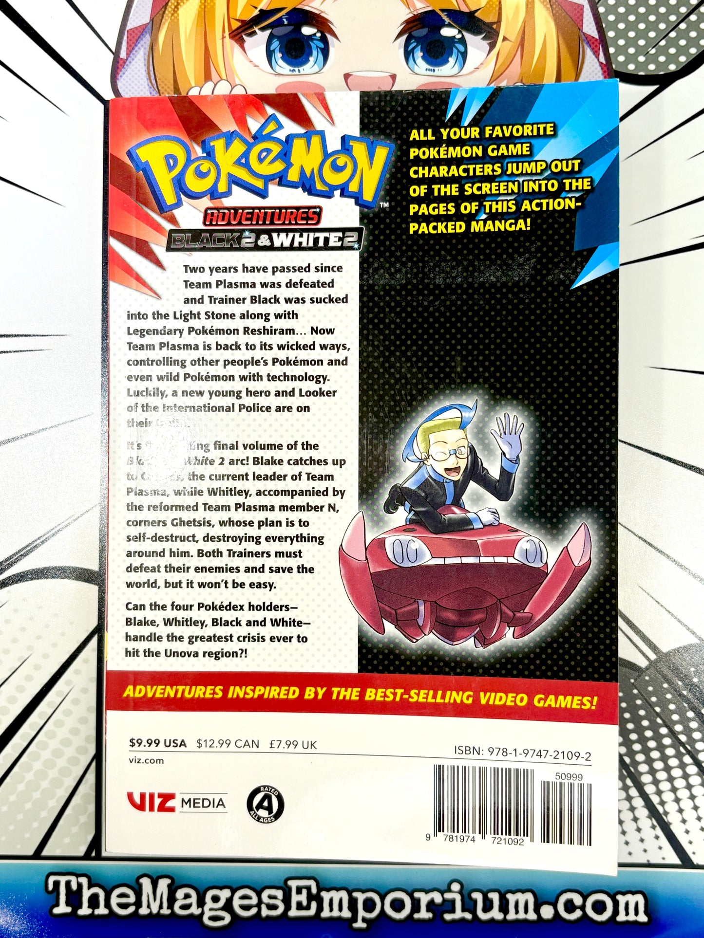 Pokemon Adventures Black 2 and White 2 Vol 4