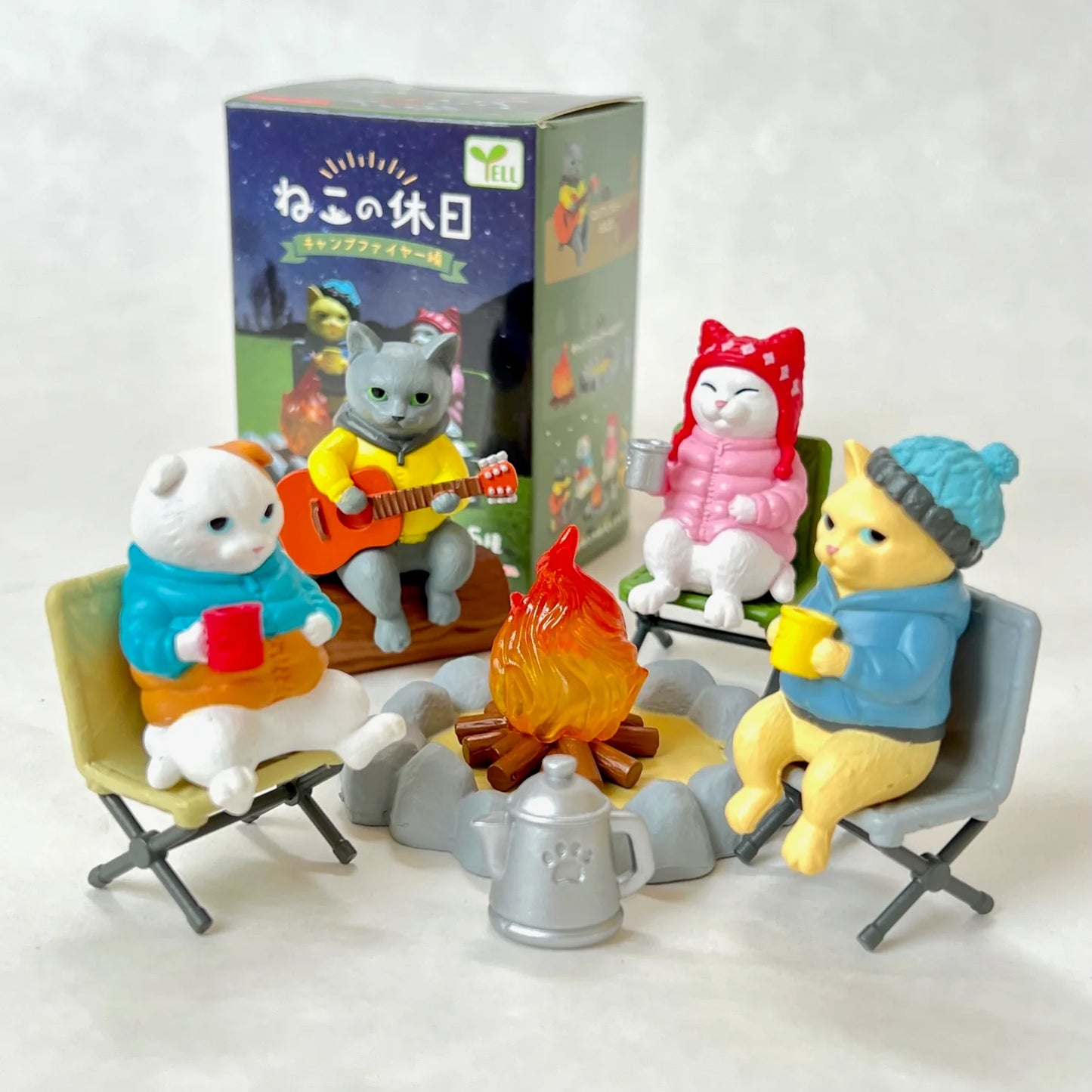 Cat's Day Off - Campfire Part - Blind Box (1 Blind Box)