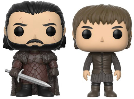 POP! Television: GOT, Jon Snow And Bran Stark (2-PK) Exclusive