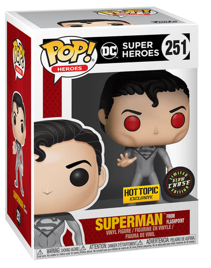 POP! Heroes: 251 DC Super Heroes, Superman (Flashpoint) (Chase) Exclusive