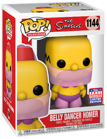 POP! Television: 1144 The Simpsons, Belly Dancer Homer Exclusive