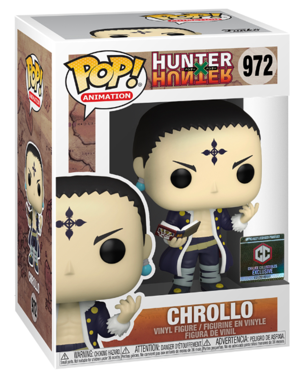 POP! Animation: 972 Hunter X Hunter, Chrollo Exclusive