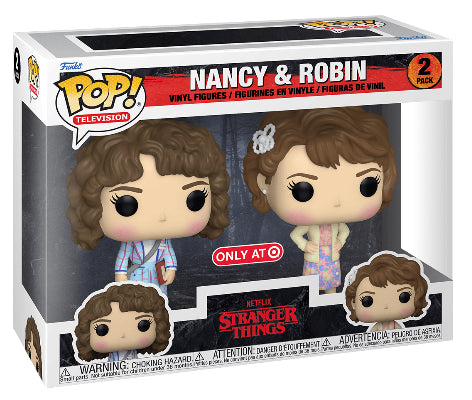 POP! Television: Stranger Things, Nancy & Robin (2-PK) Exclusive