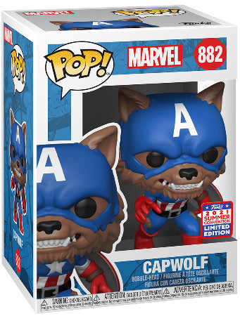 POP! Marvel: 882 Marvel, Capwolf Exclusive