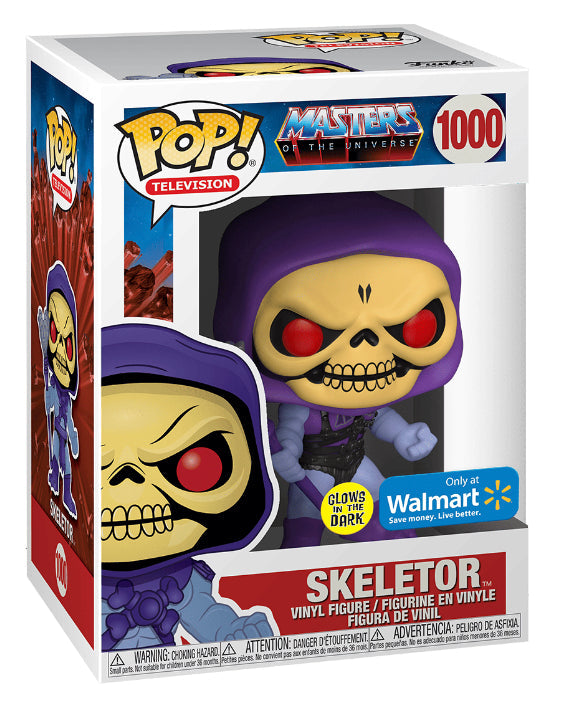 POP! Television: 1000 MOTU, Skeletor (GITD) Exclusive