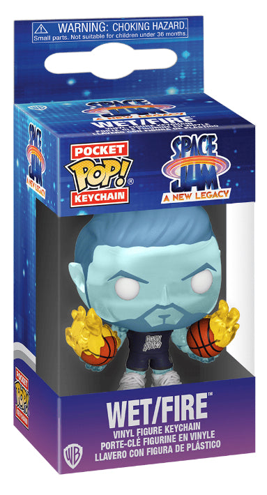 POP! Keychains: Movies (Space Jam - New Legacy), Wet/Fire