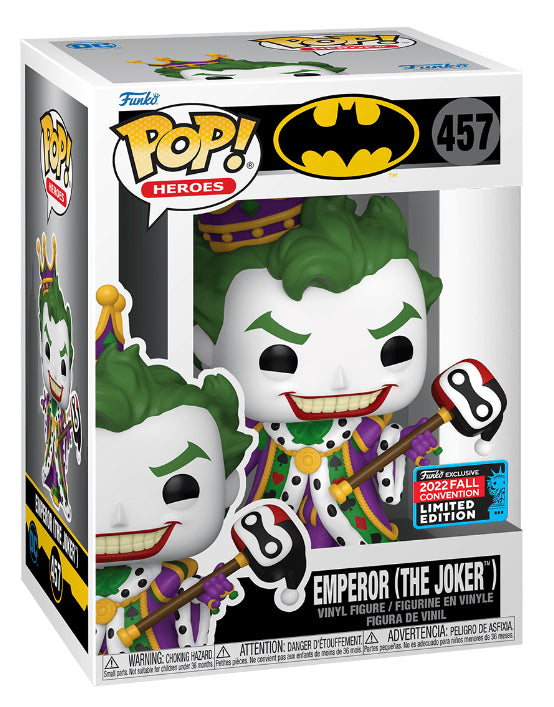 POP! Heroes: 457 Batman, Emperor (The Joker) Exclusive