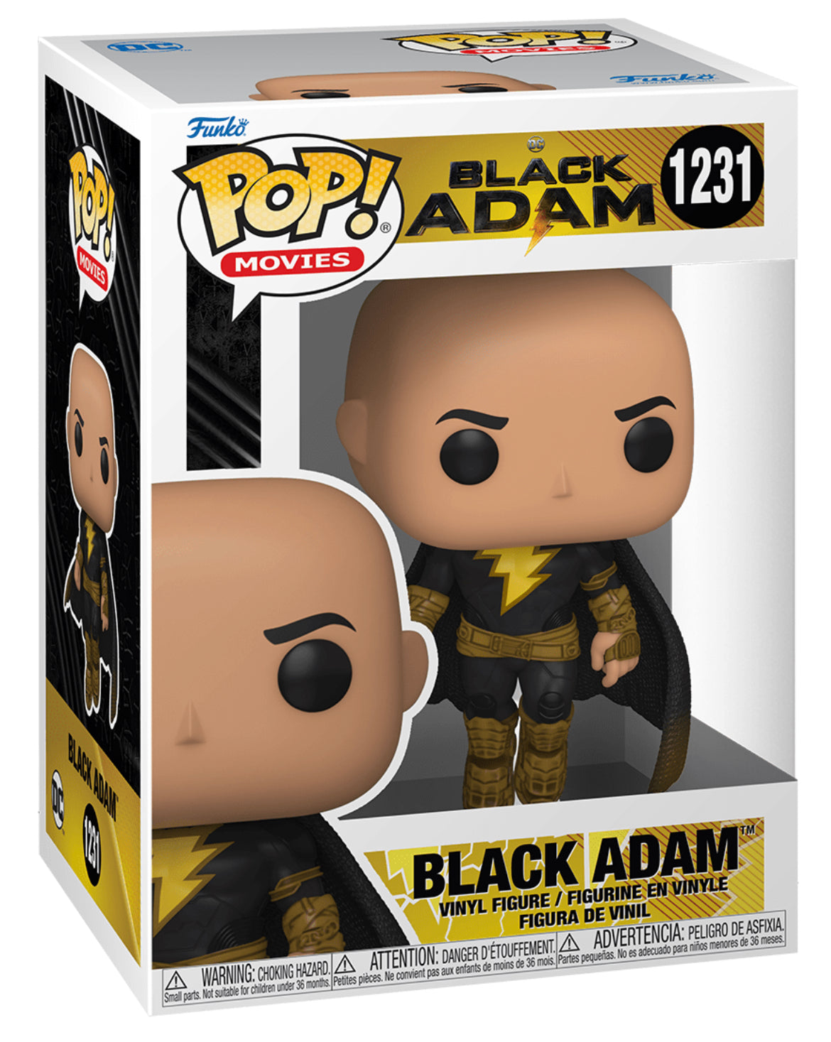 POP! Movies: 1231 Black Adam, Black Adam