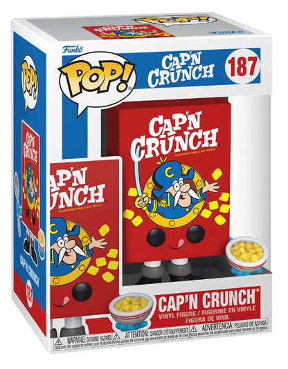 POP! Foodies: 187 Quaker Cap'N Crunch Cereal Box