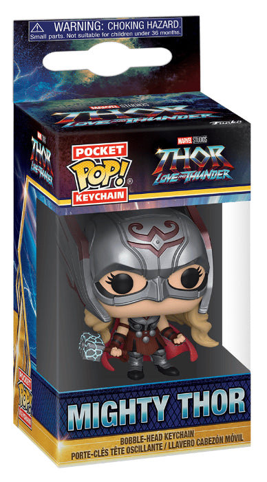 POP! Keychains: Marvel (Love & Thunder), Mighty Thor