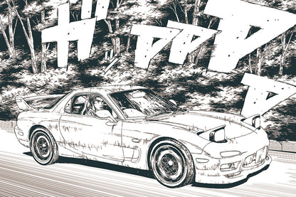 INITIAL-D KEISUKE‘S FD Model Kit