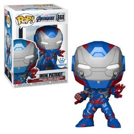 Pop! Marvel: Avengers Endgame - Iron Patriot (Metallic) Funko Shop Exclusive