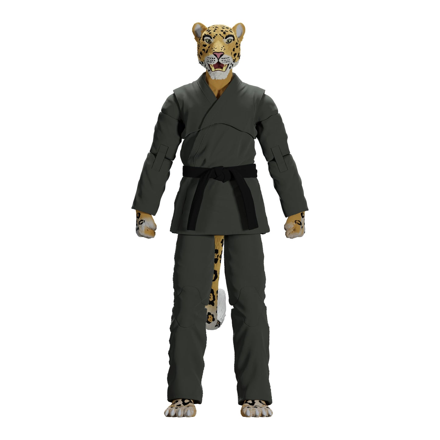 Zoo Jitsu Fighters Jairo the Jaguar Action Figure