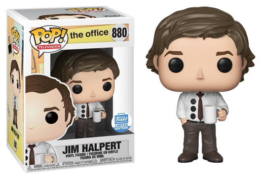 POP! Television: 880 The Office, Jim Halpert (3-Hole Punch) Exclusive