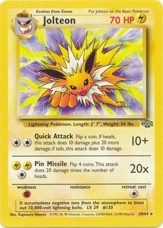 PCG: 020/064 Jungle, Jolteon