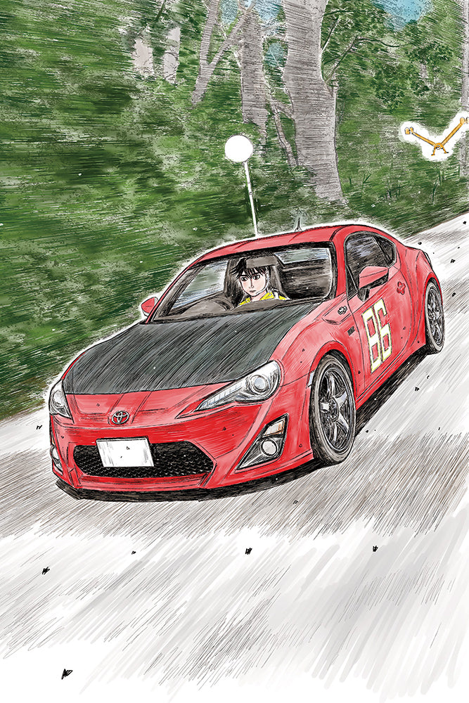 KATAGIRI KANATA ZN6 TOYOTA86 COMICS VOL.9 The Peninsula MANAZURU Ver.