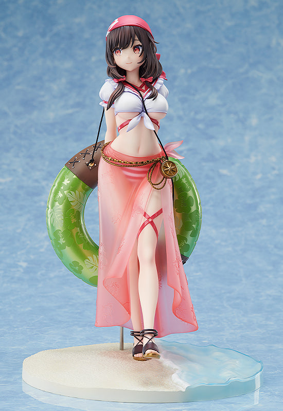 Konosuba - Yunyun 1/7 Scale Figure (Light Novel Cosplay On The Beach Ver.)