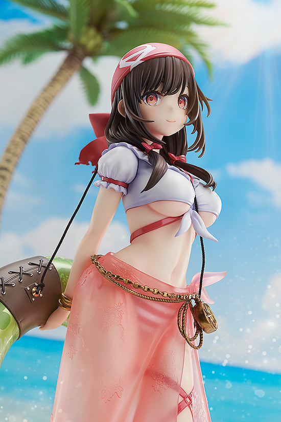 Konosuba - Yunyun 1/7 Scale Figure (Light Novel Cosplay On The Beach Ver.)