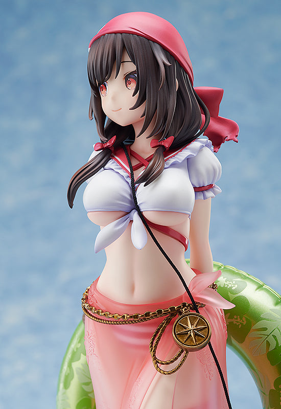 Konosuba - Yunyun 1/7 Scale Figure (Light Novel Cosplay On The Beach Ver.)