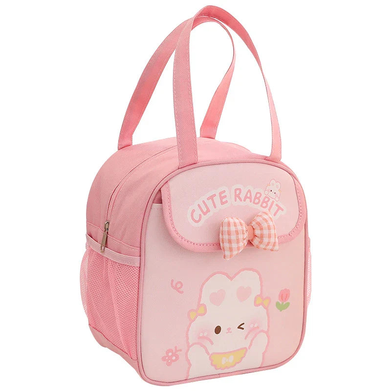 Kawaii Animal Insulated Lunch Bags