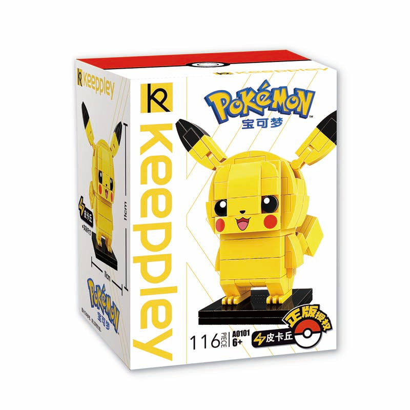 【Neu】Keeppley X Pokemon Qman Bausteine-Sets 