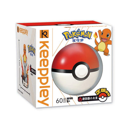 Keeppley X Pokemon Mini-Pokéball-Bausteinsets 