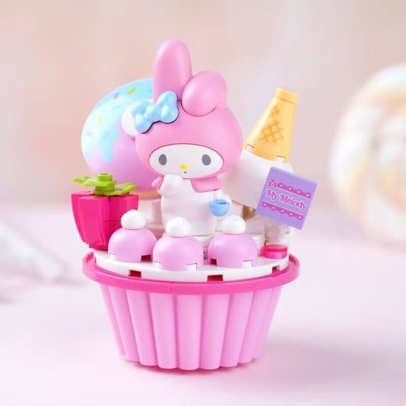 Keeppley X Sanrio Charaktere-Bausteinset: Cupcakes 