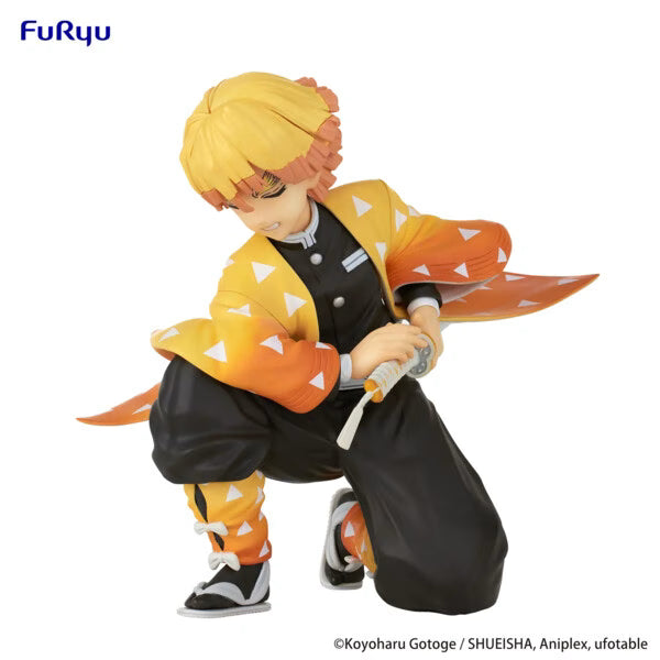 Demon Slayer Zenitsu Agatsuma Noodle Stopper Figure by FuRyu - Kimetsu no Yaiba