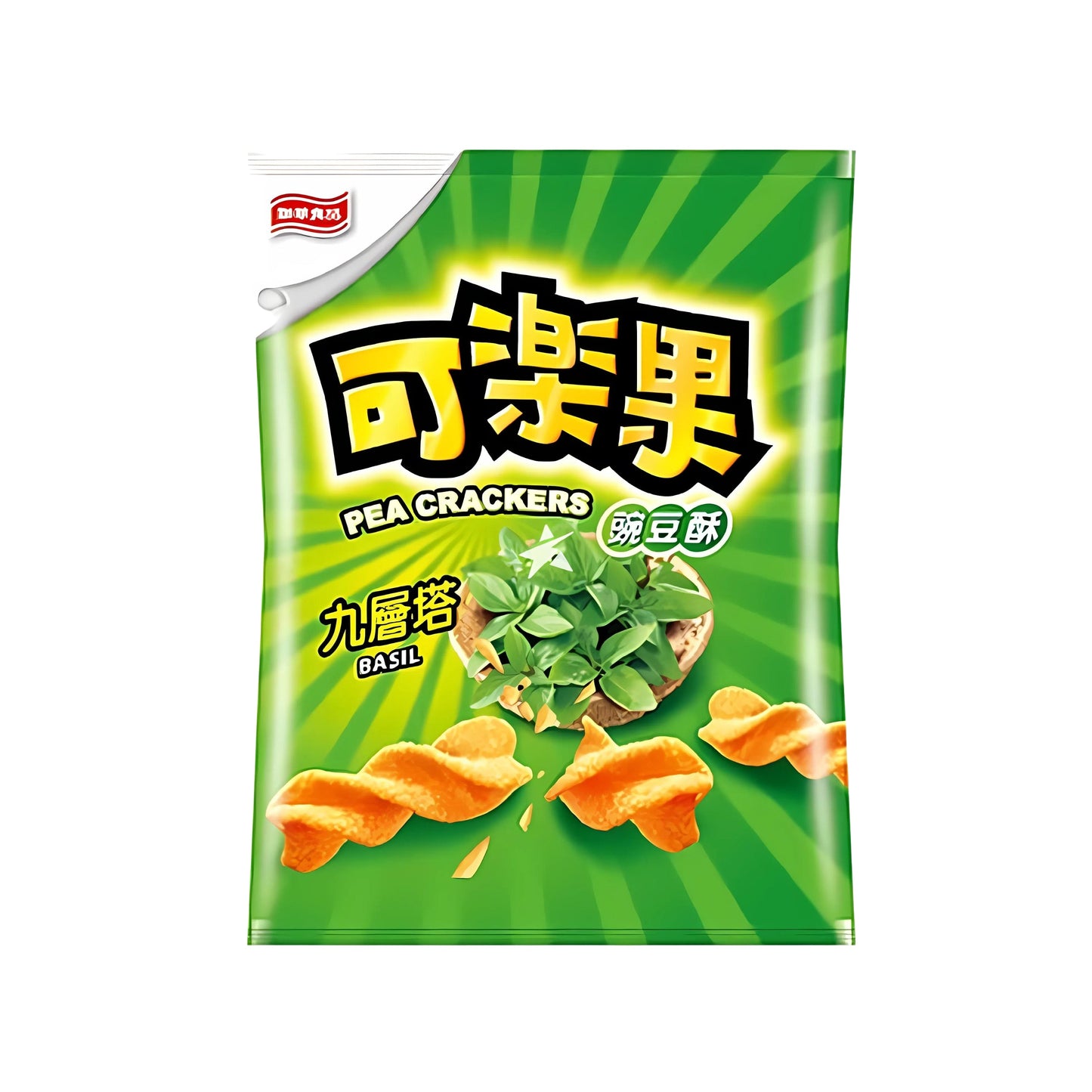 Koloko Pea Cracker Clams with Basil Flavor (5.6oz)(Taiwan)