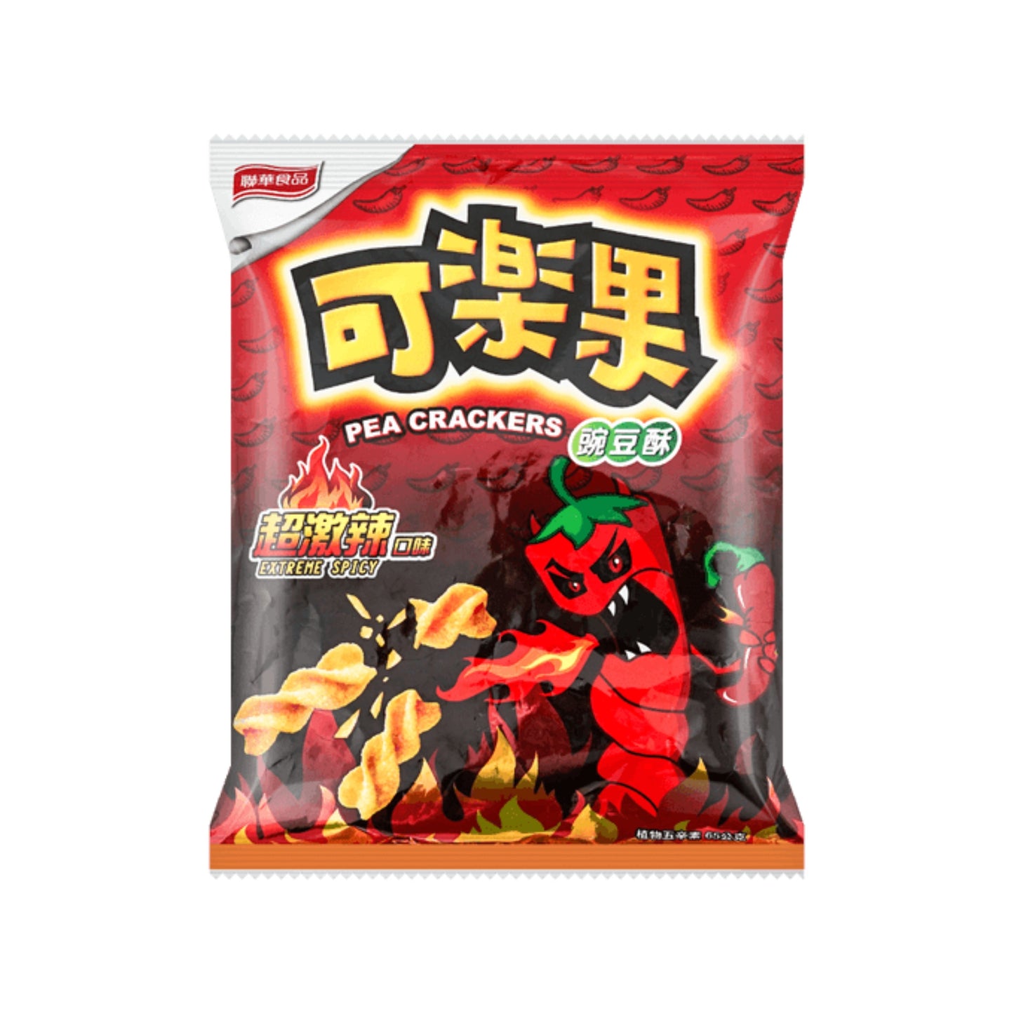 Koloko Pea Crackers Extreme Spicy Flavor (Taiwan)