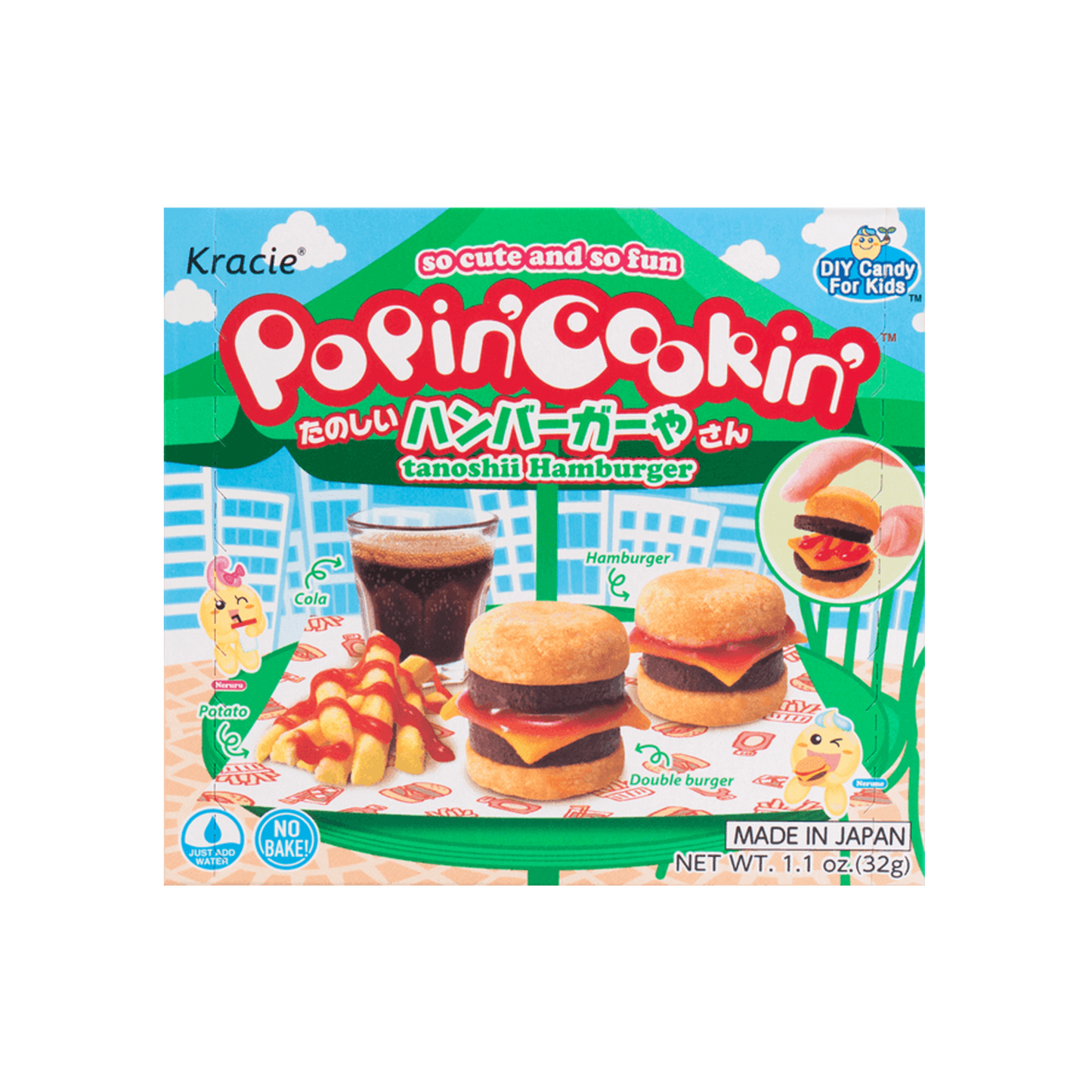 Kracie Popin' Cookin' Tanoshii Hamburger (Japan)