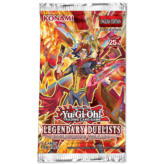 Yu-Gi-Oh: Legendary Duelists Soulburning Volcano Booster Pack (1 Booster Pack)