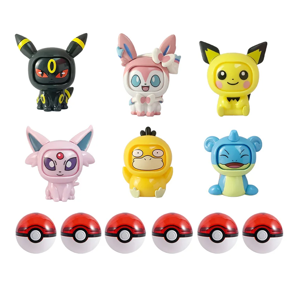 LingDong: Pokemon Face Off Figures 3rd Batch - 1 Blind Pokeball Capsule