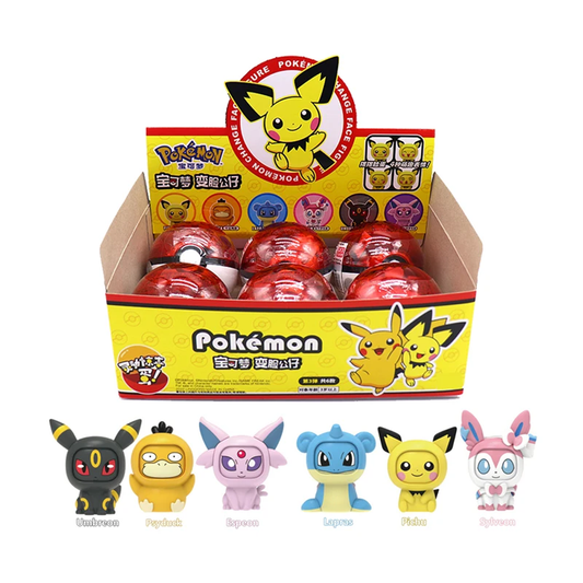 LingDong: Pokemon Face Off Figures 3rd Batch - 1 Blind Pokeball Capsule