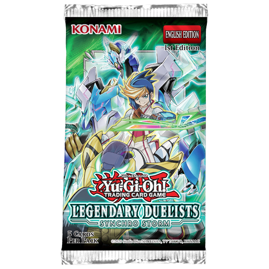 Yu-Gi-Oh: Legendary Duelists: Synchro Storm Booster Pack (1 Booster Pack)
