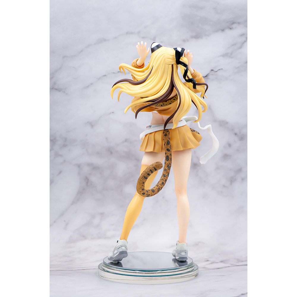 Lemoe: Zetsumetsukigudan Kigu-dan RESCUTE - No. 15 Shi Hu Leopard Cat 1/7 Scale Figure