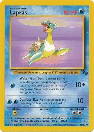 PCG: 025/062 Fossil, Lapras