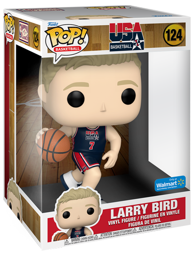 POP! Basketball (Jumbo Deluxe): 124 Larry Bird Exclusive