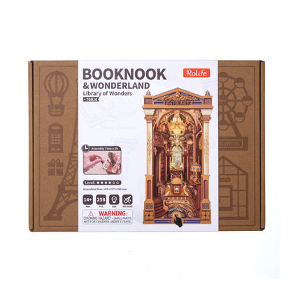 Rolife Library of Wonders DIY Book Nook