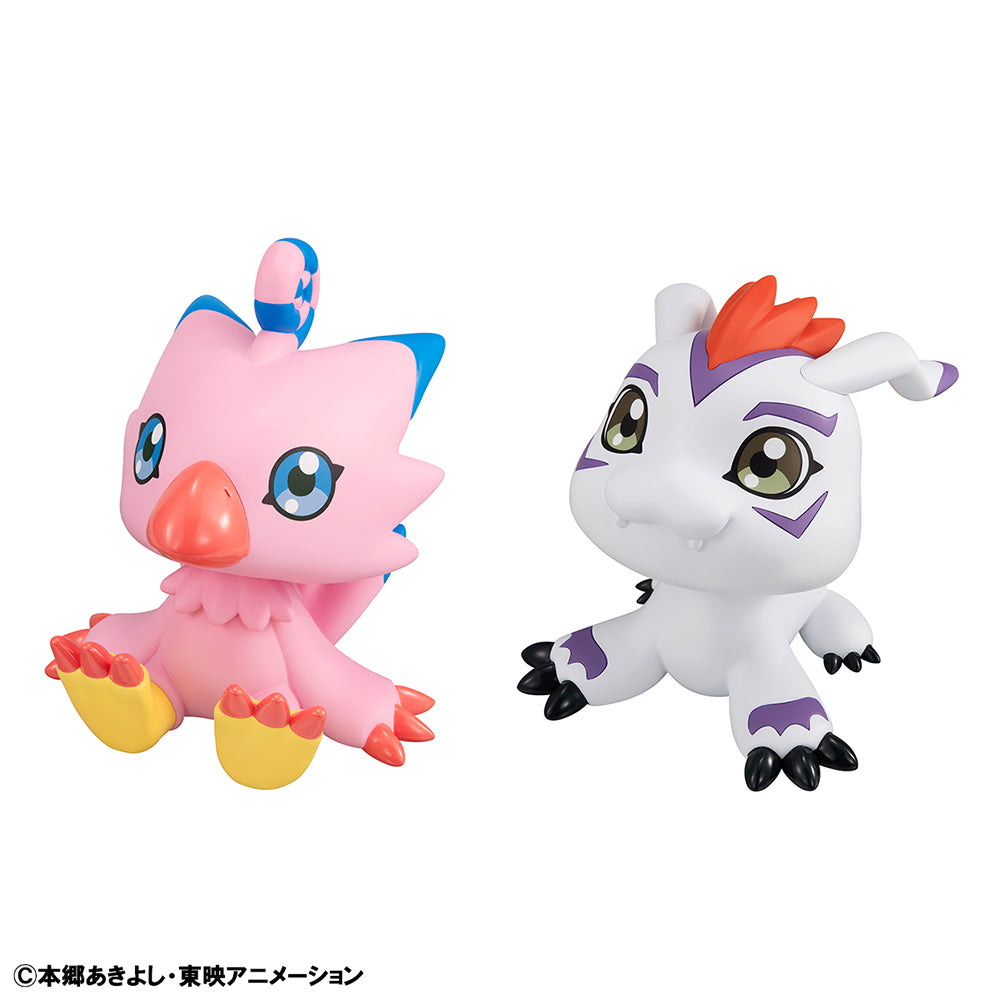 Digimon Adventure - Piyomon & Gomamon Look Up Figure Set (With Gift)