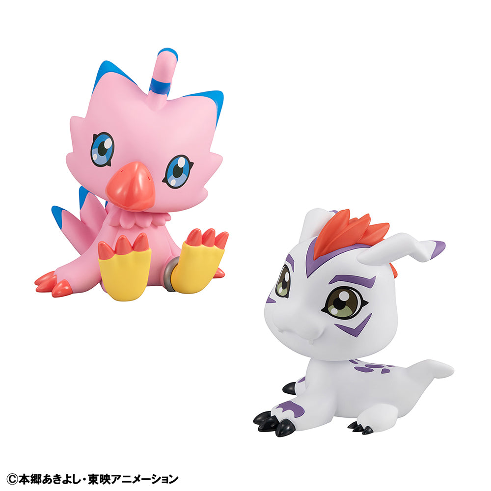 Digimon Adventure - Piyomon & Gomamon Look Up Figure Set (With Gift)
