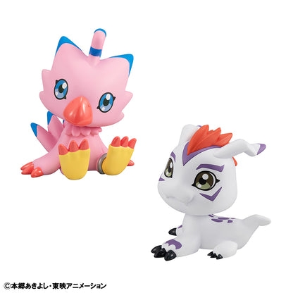 Digimon Adventure - Piyomon & Gomamon Look Up Figure Set (With Gift)