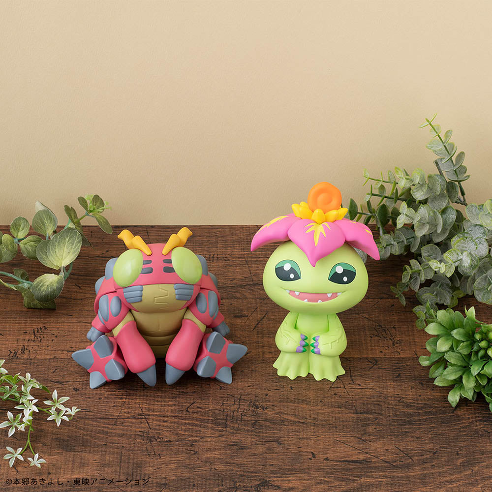 Digimon Adventure - Tentomon & Palmon Look Up Figure Set (With Gift)