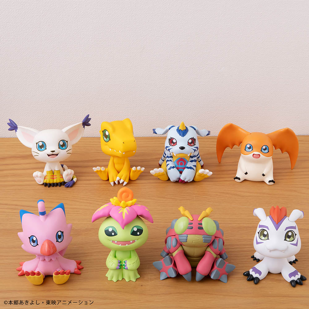 Digimon Adventure - Tentomon & Palmon Look Up Figure Set (With Gift)
