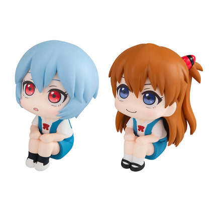 Evangelion: 3.0+1.0 Thrice Upon a Time - Rei Ayanami & Shikinami Asuka Langley Look Up Series Figure Set (With Gift)