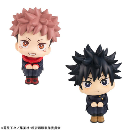 Jujutsu Kaisen - Yuji Itadori & Megumi Fushiguro Look Up Series Figure Set with Gift (Laugh Ver.)