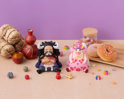 One Piece - Kaido the Beast & Big Mom Look Up Series Figure Set (With Gourd & Semla)