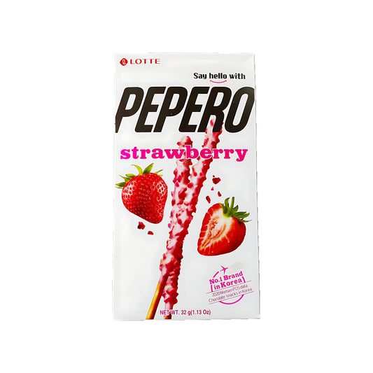 Lotte Pepero Strawberry (Korea)